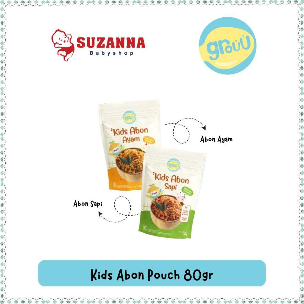 

Grouu Abon Kids 80gr - Abon Anak