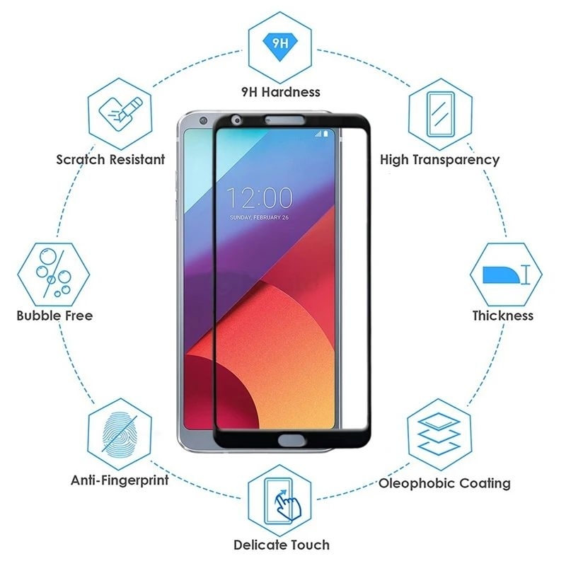 Tempered glass LG G6 / G6 Plus Anti Gores Lg g6