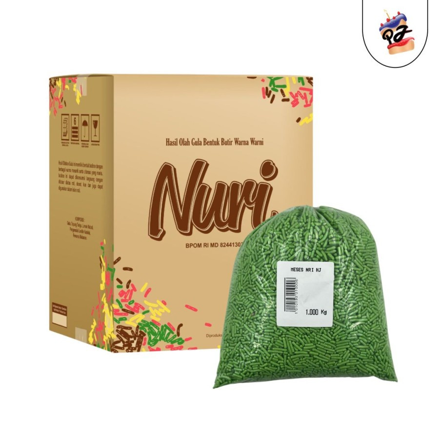 

MESES NURI HIJAU KEMASAN CURAH 1 KG