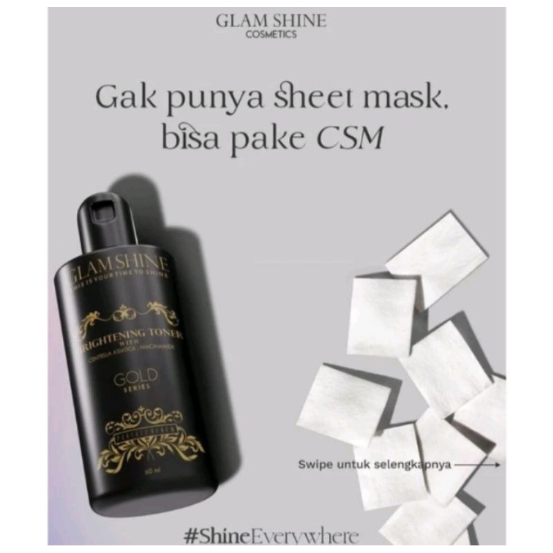 TONER GLAMSHINE SEGEL BER HOLOGRAM
