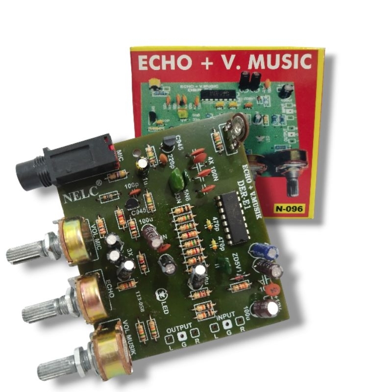 KIT TONE CONTROL ECHO MUSIC NELC N-096 KIT TONE KONTROL ECHO PLUS V. MUSIC NELC
