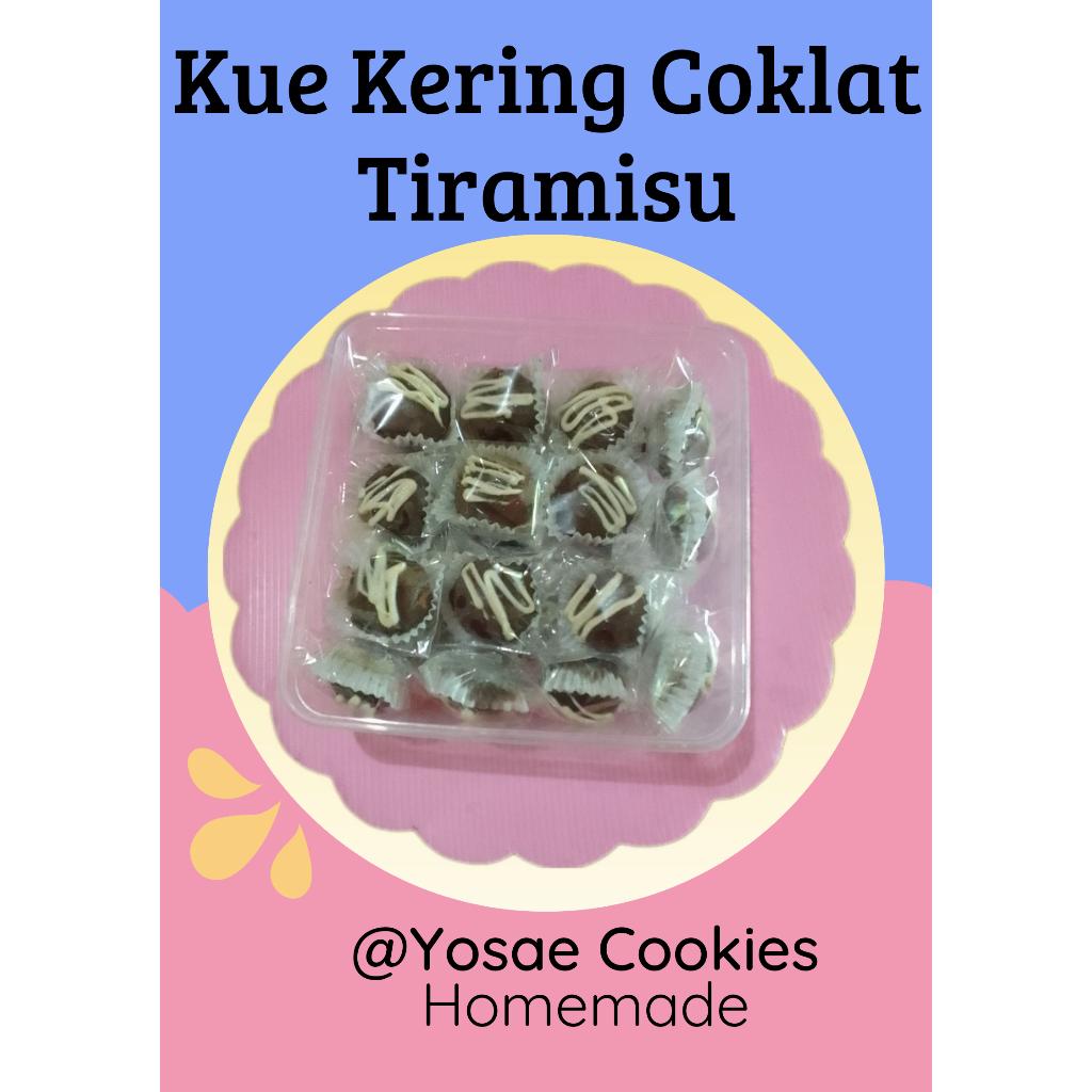 

Kue Kering Coklat Tiramisu Premium Enak Murah 300 gr