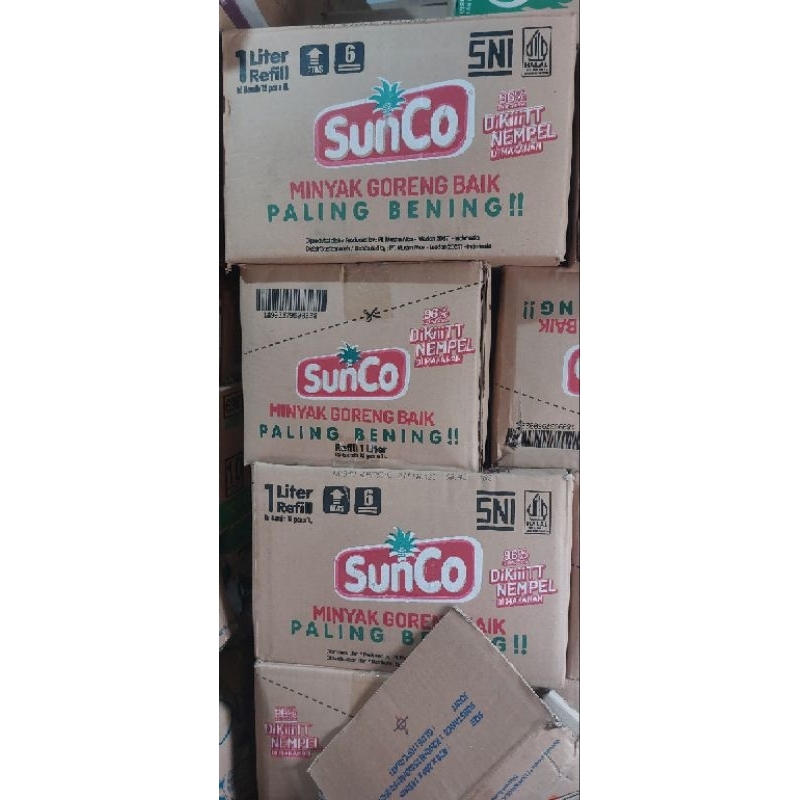 

Minyak Goreng Sunco 12 pcsx1 liter