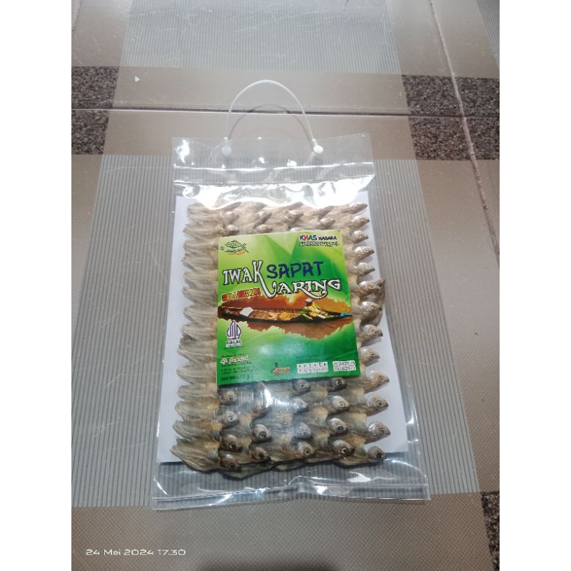 

ikan sepat kering mentah khas Nagara