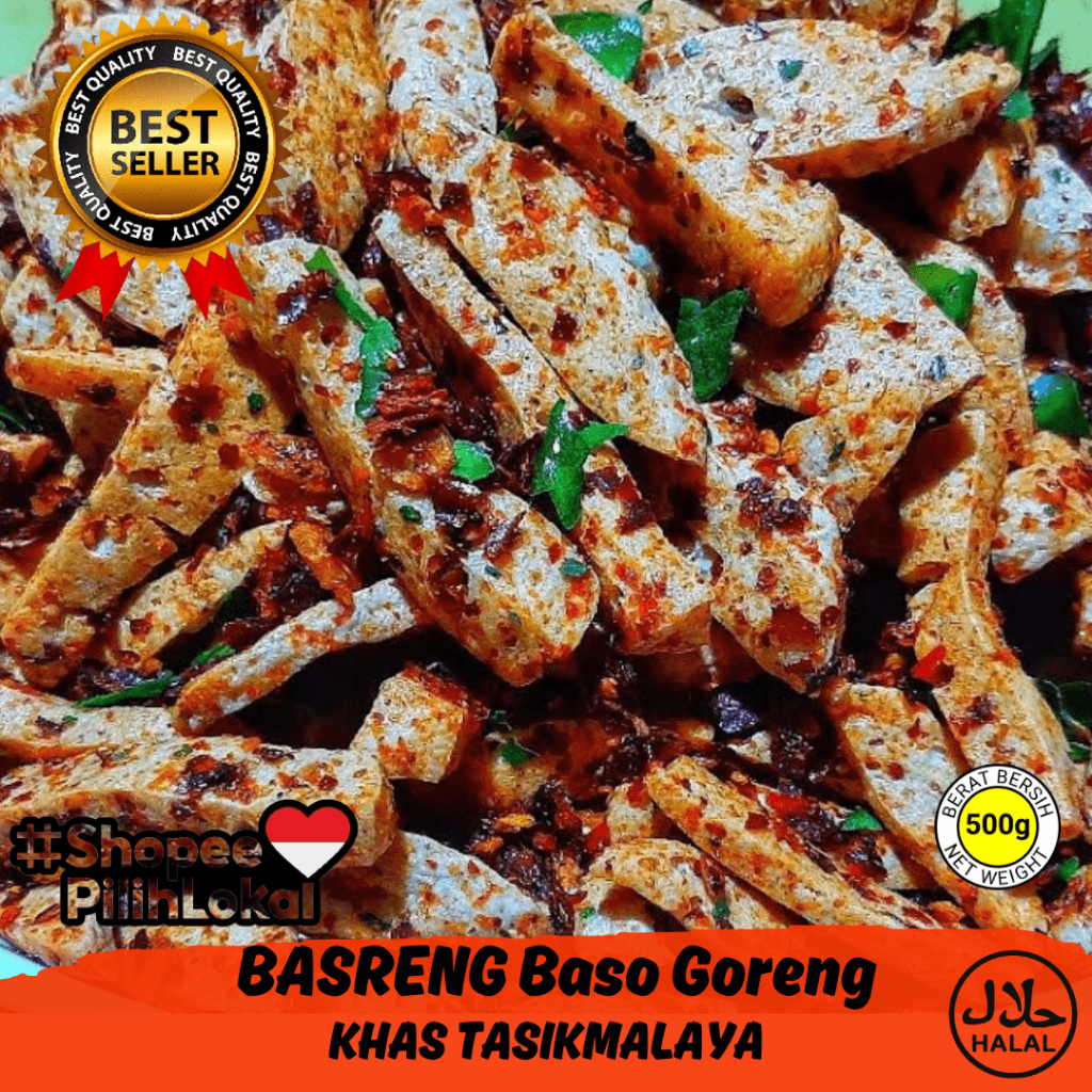

Basreng Baso Goreng Kemasan 500gr