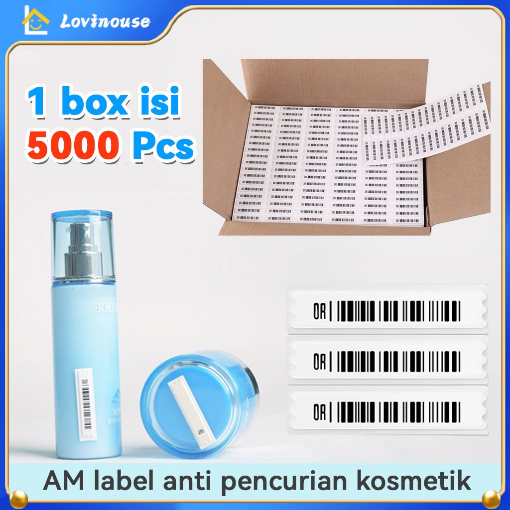 

⭐5000 pcs⭐Anti-Theft Magnetic Soft Label Alarm Label DR AM 58 KHz Untuk Toko Kosmetik Mini Market Supermarket