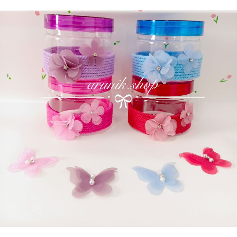 toples estetik, tempat bumbu estetik motif bunga