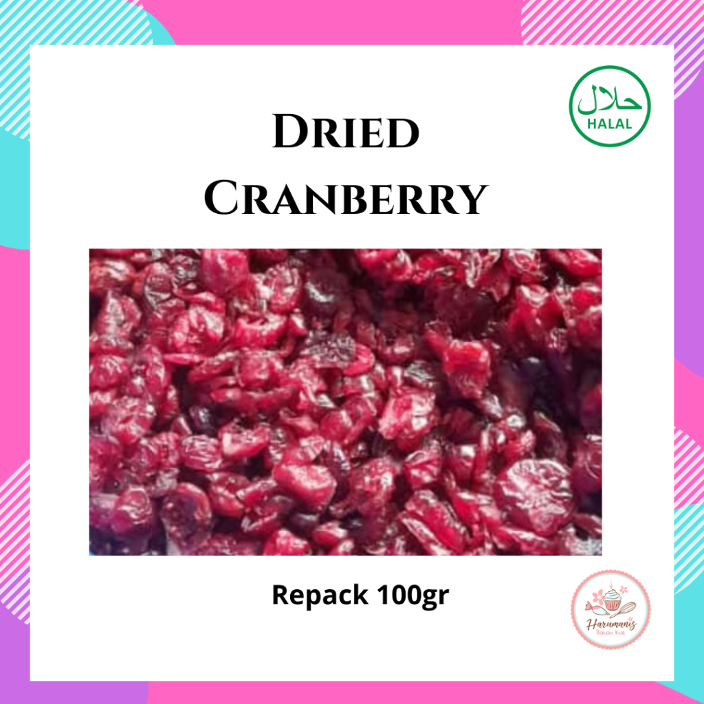 

Dried Cranberry Repack 100gr