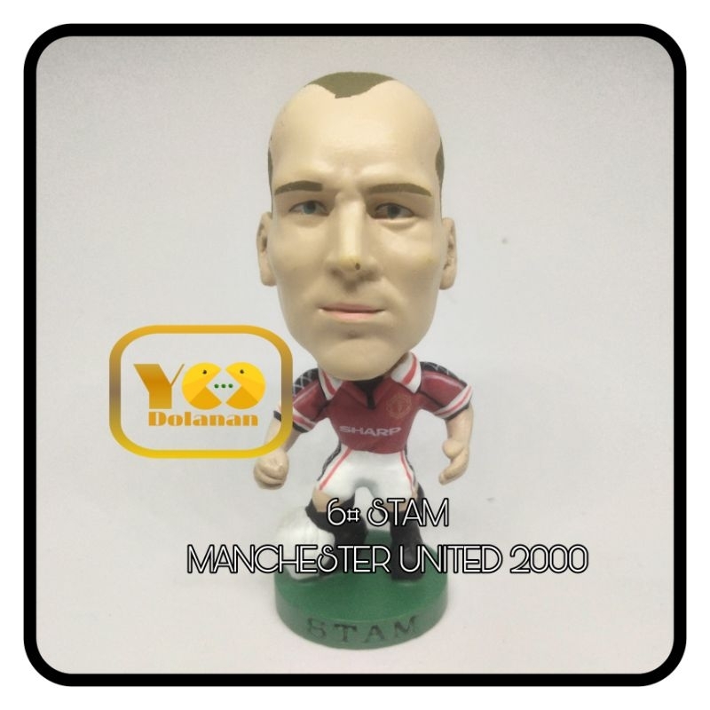 6# STAM - MANCHESTER UNITED 2000 CORINTHIAN PROSTARS FIGURE PEMAIN BOLA