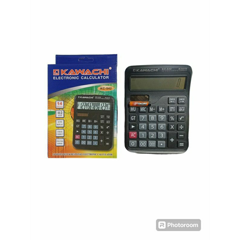 

calculator kawachi KC 542 14 digit