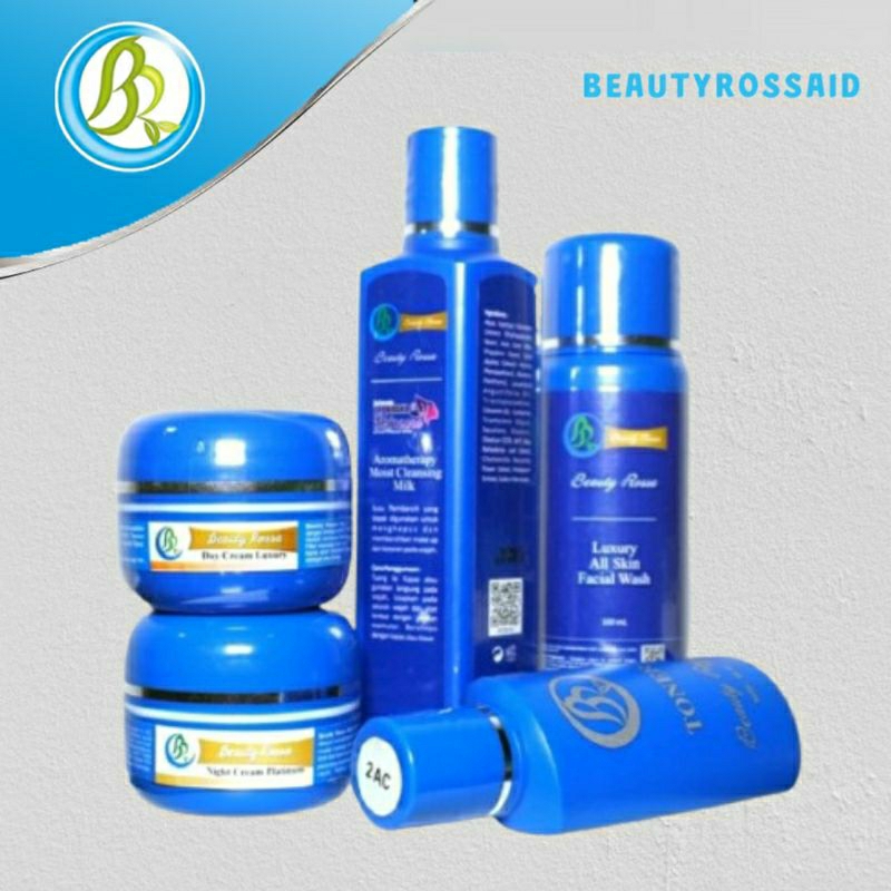 PAKET PLATINUM LUXURY WHITENING BEAUTY ROSSA SKINCARE ORIGINAL