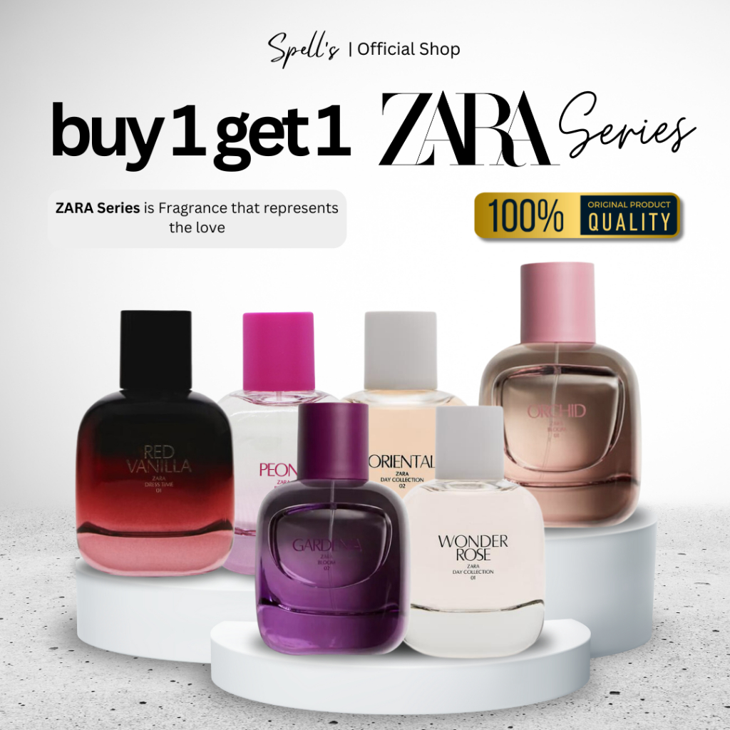 [BEBAS PILIH] BUY 1 GET 1 Z R Series ORIGINAL Quality Parfum Wanita Tahan Lama | Parfum Wanita Murah