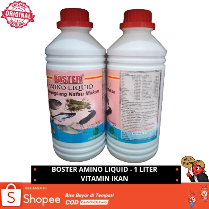 Boster Amino Liquid 1 Liter - Vitamin Ikan