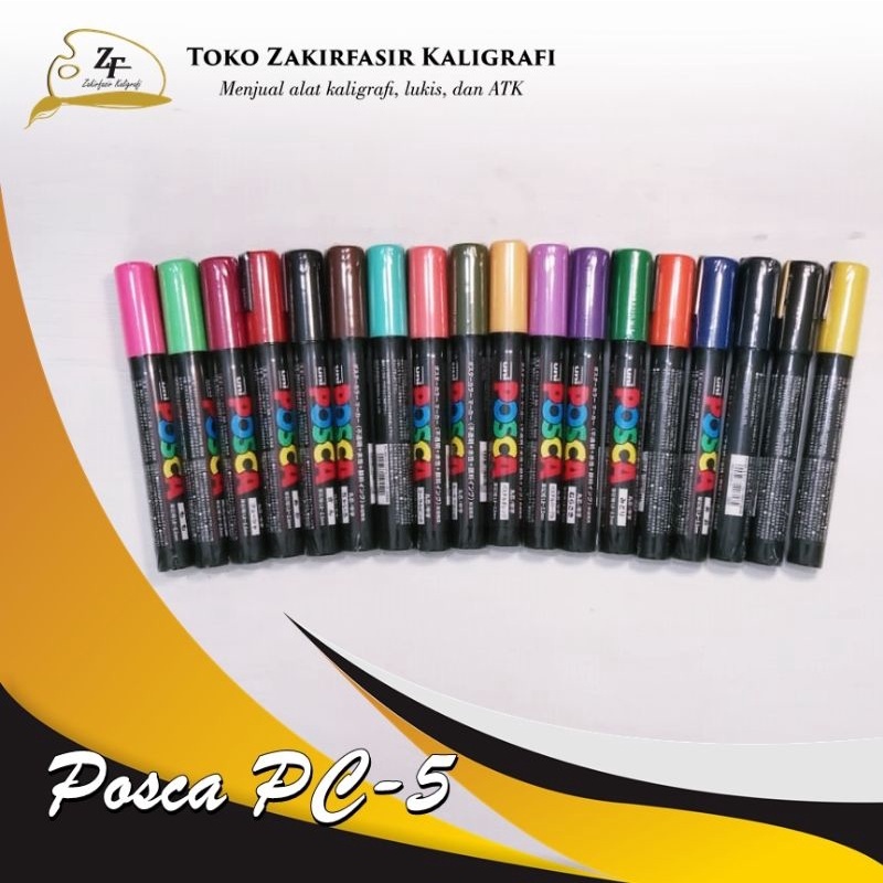 

UNI POSCA PC-5M PAINT MARKER (FINE POINT) SPIDOL WARNA WARNI PC 5M PC5M