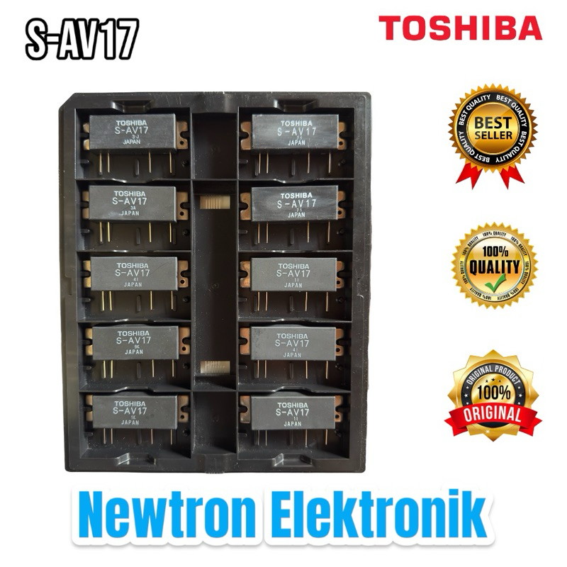 Chicorashop1 Final S-Av17 Original Asli Toshiba Rig Icom Kenwood Sav17