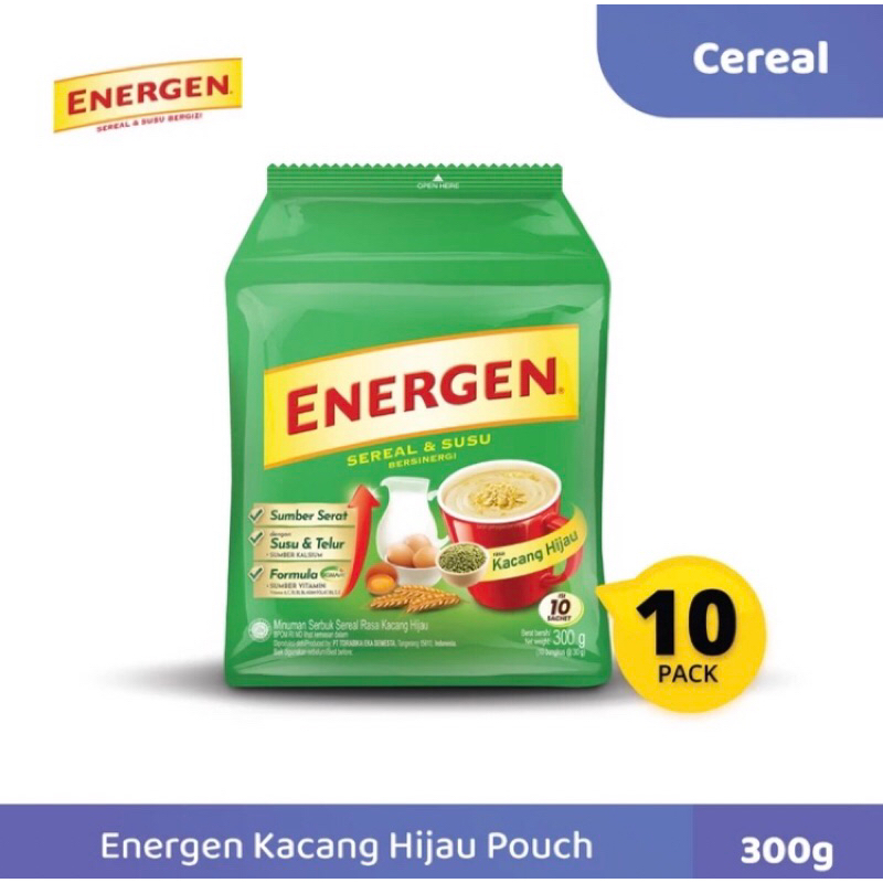 

Energen kacang hijau Renceng @30gr