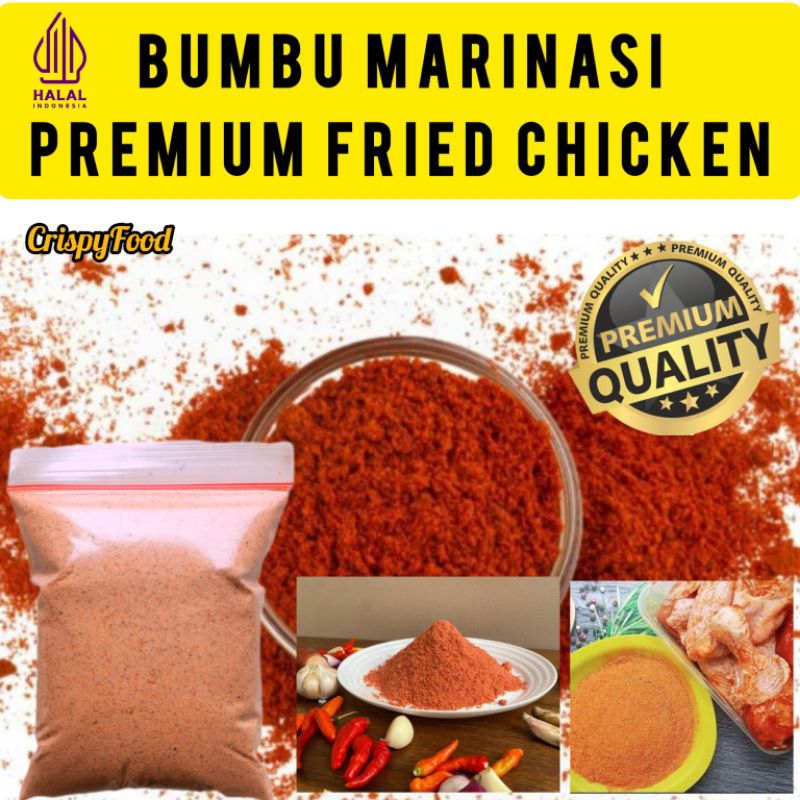 

Bumbu Marinasi Premium Fried Chicken 250g