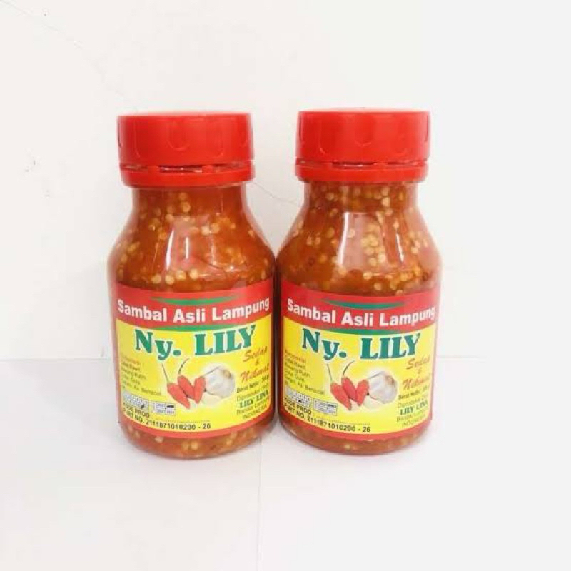 

Sambel Lampung Asli Ny. Lily 300 Gram