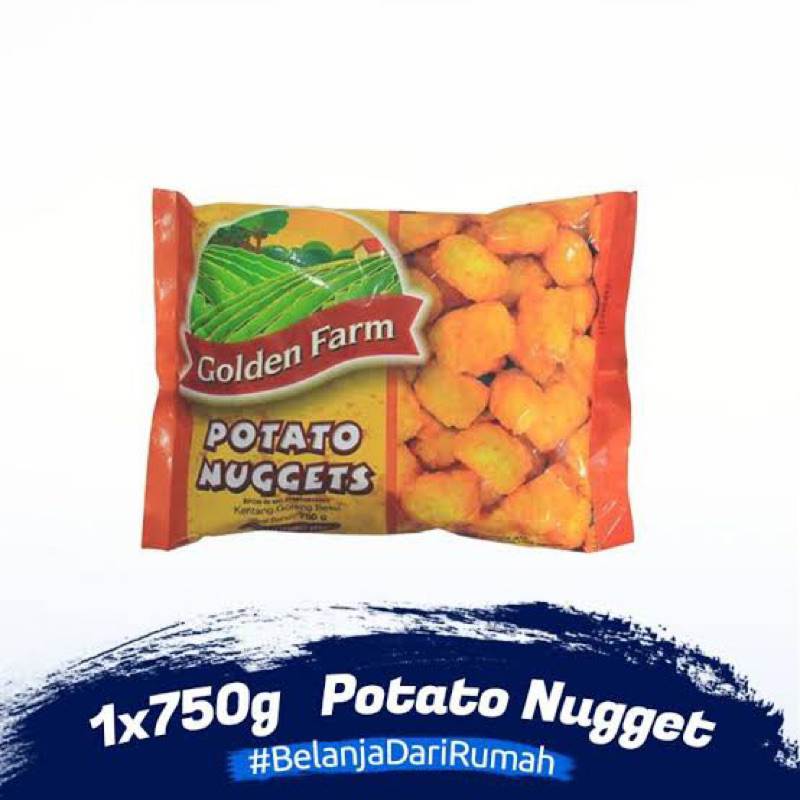 

GOLDEN FARM Potato Nuget 750 Gram