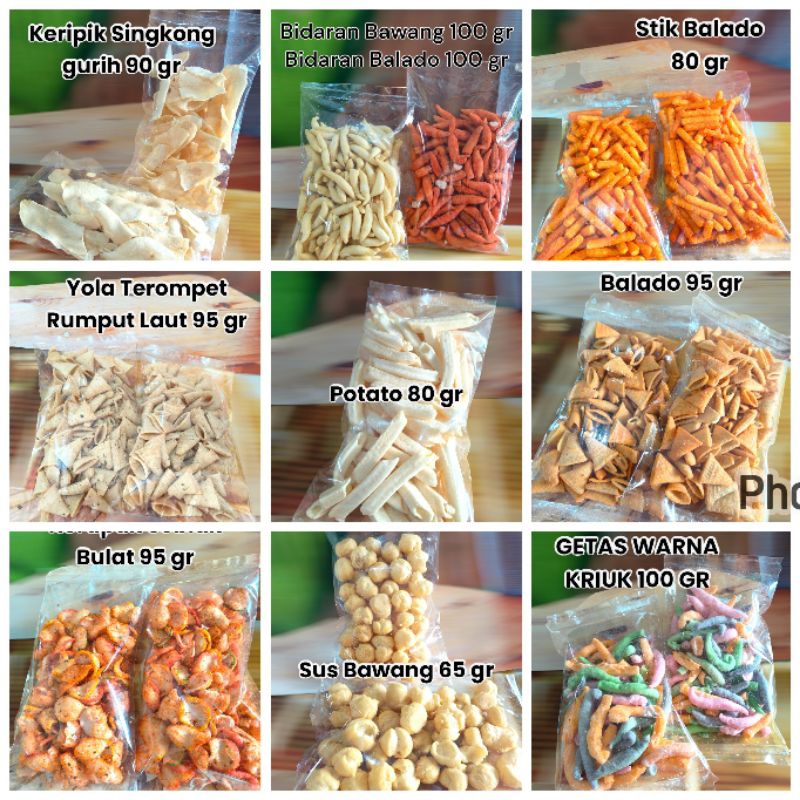 

SNACK SERBA 5000 5.000 (RIBUT, MAKARONI, KERUPUK, SEBLAK)