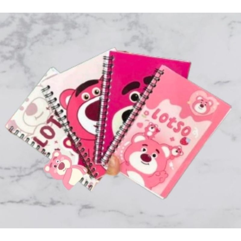 

Buku Notes Lucu / Buku Karakter Lotso / Buku Diary / Buku Kecil Paper