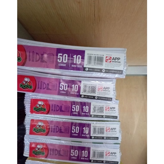 

Buku dodo isi 5 lembar 1pak isi 1 buku ART J3H9