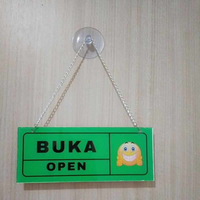

sign board dua sisi bahan akrilik berkualitas harga terjangkau