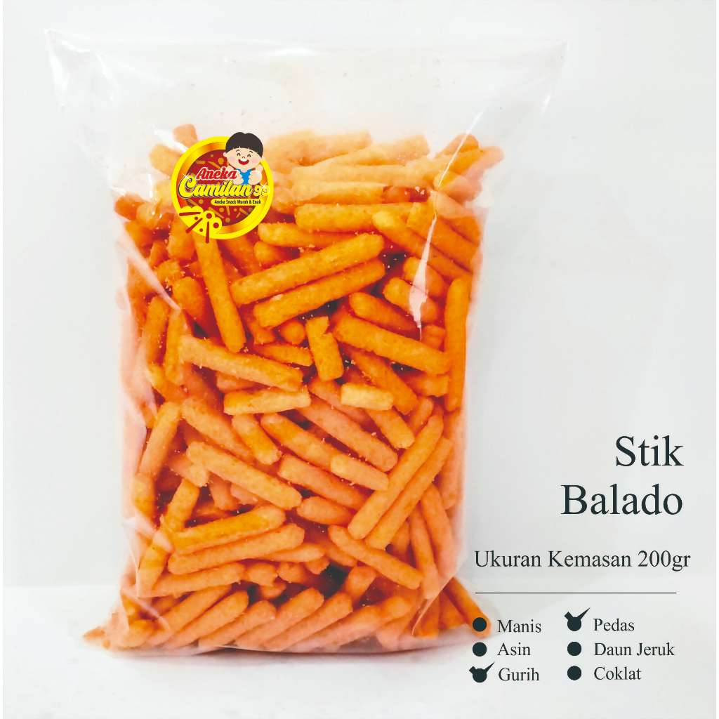 

STIK BALADO / STIK KEJU BALADO 200GR