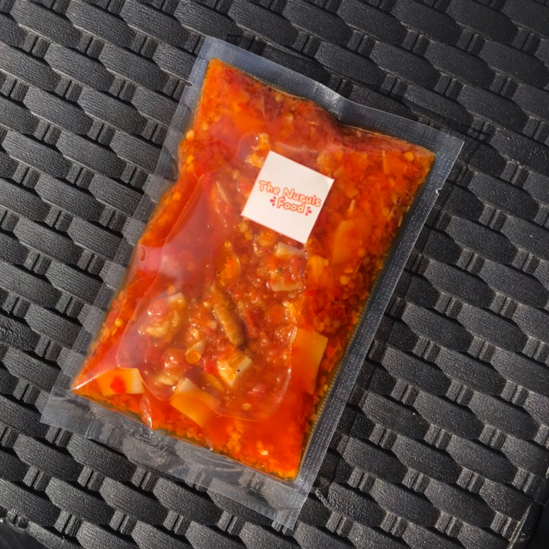 

Sambal Tulang Rangu Ayam Pedas Kemasan Refill 100gr