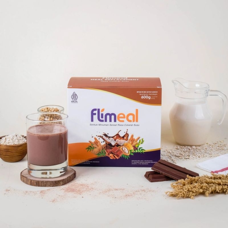 

Flimeal Serbuk Sereal Rasa Cokelat Susu