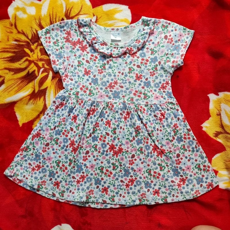 Preloved Dress Anak Bayi Perempuan Flower