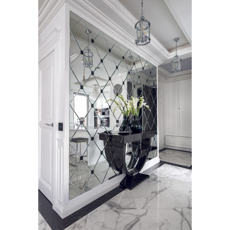 kaca cermin bevel 5mm custom produk