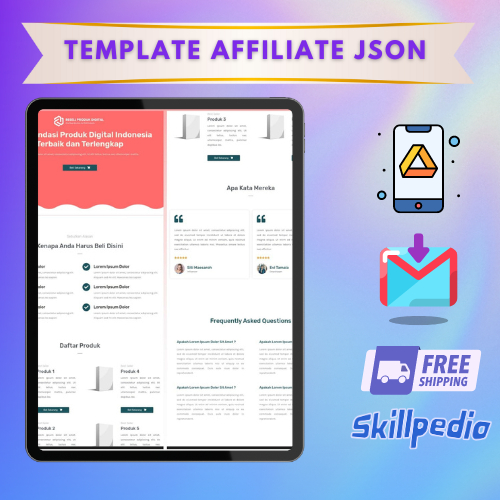 Template Affiliate No 8