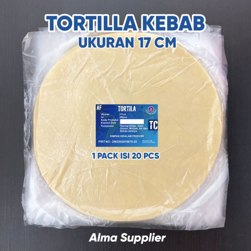 

Tortila Kebab / Kulit Kebab 17cm