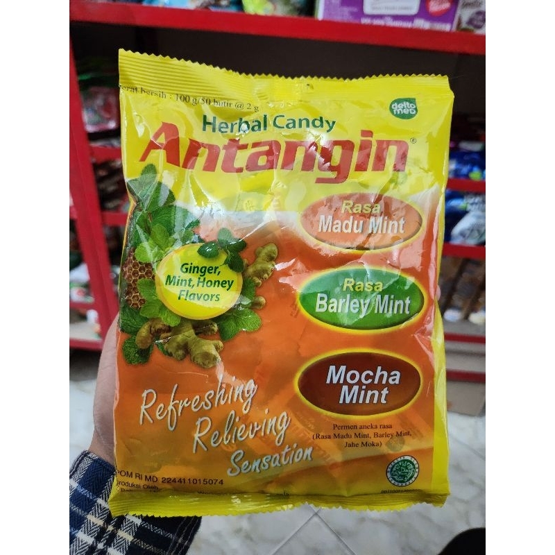 

Antangin Permen Herbal 100g/50 butir @2gr