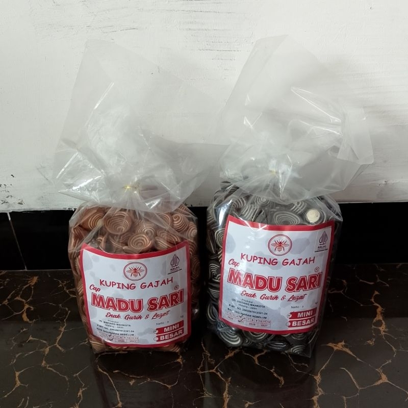 

Madu Sari cemilan kuping gajah mini jajan souvenir hajatan