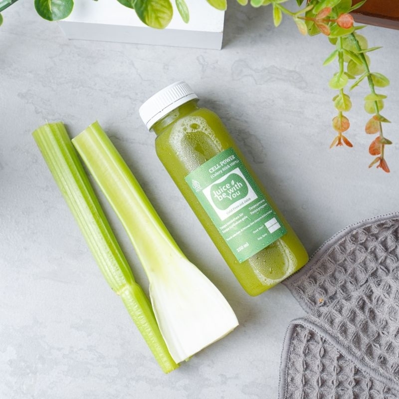 

Cell Power - 250 ml Cold Pressed Juice ( Seledri Murni )