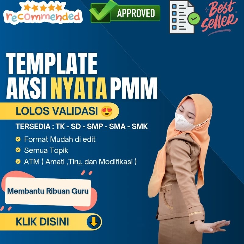 

TEMPLATE AKSI NYATA PMM | PEMBUATAN AKSI NYATA PMM