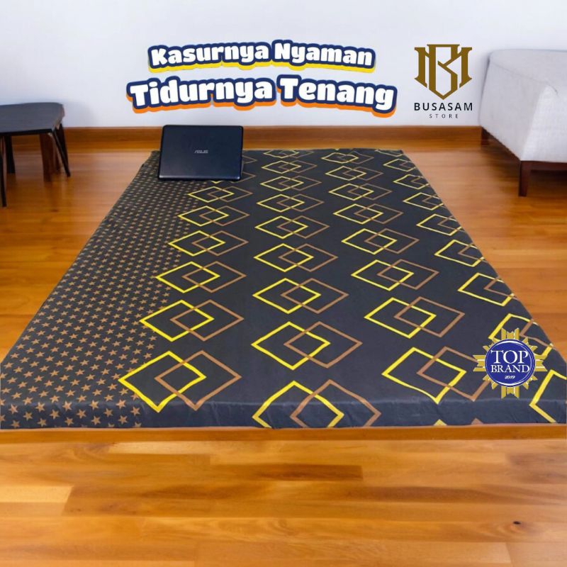 KASUR LANTAI KASUR ASRAMA KASUR KOST AN KASUR BUSA LANTAI SPON 5CM SUPER YELLOW FOAM COD BUSASAM