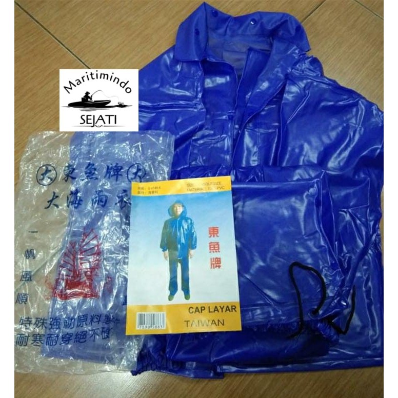 JAS HUJAN CAP LAYAR / JAS HUJAN TEBAL TAIWAN