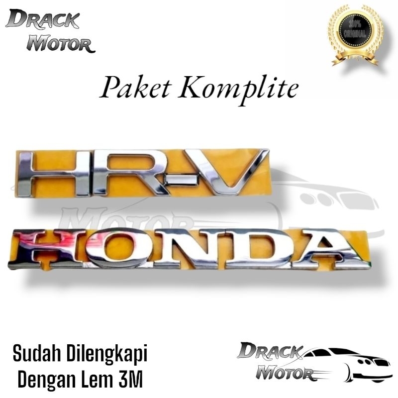 Emblem Honda HRV New Original Honda HRV 2022 up