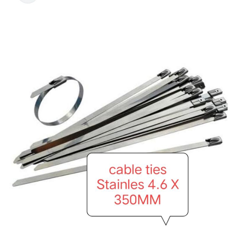 4.6* 350 stainless steel kabel ties/cable ties/kabel ties/dasi kabel