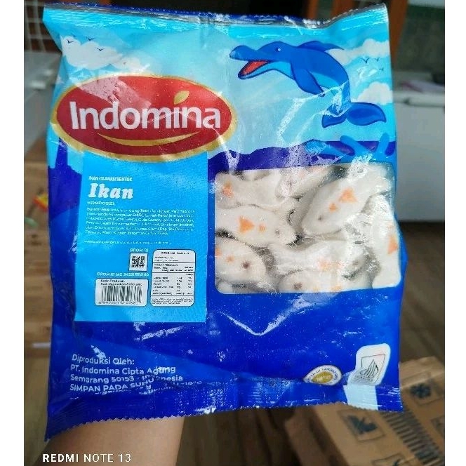 

INDOMINA Bentuk ikan