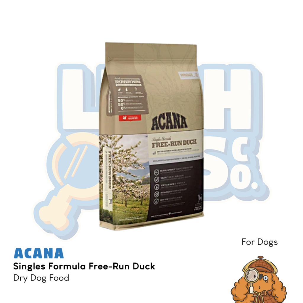 ACANA Singles Formula Free-Run Duck Dry Dog Food