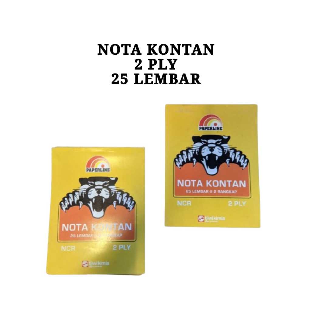 

Nota Kontan Paperline 2 Ply NCR