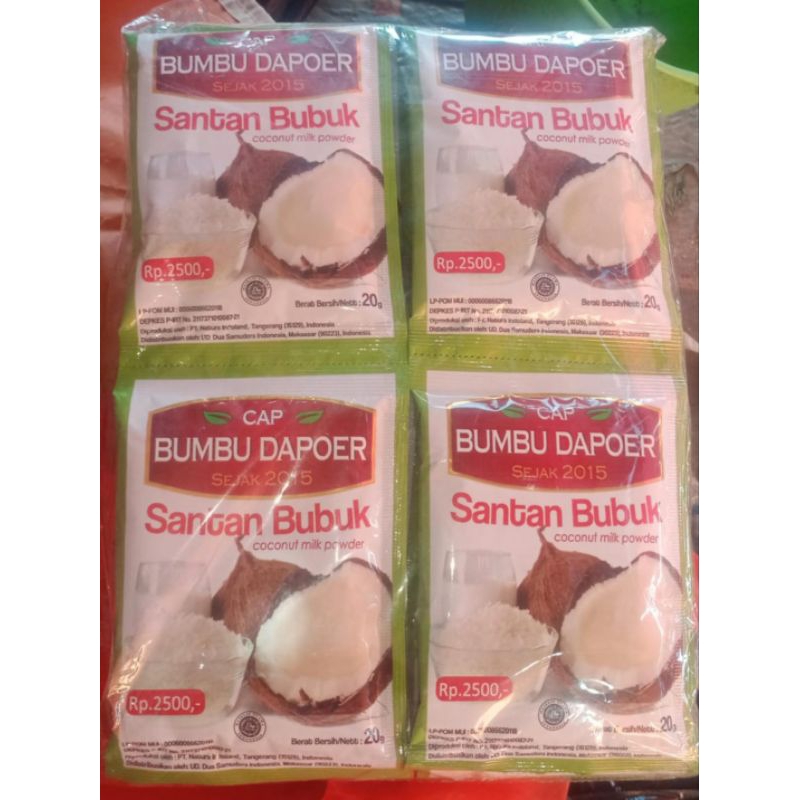 

20 gram Santan Bubuk bumbu dapur