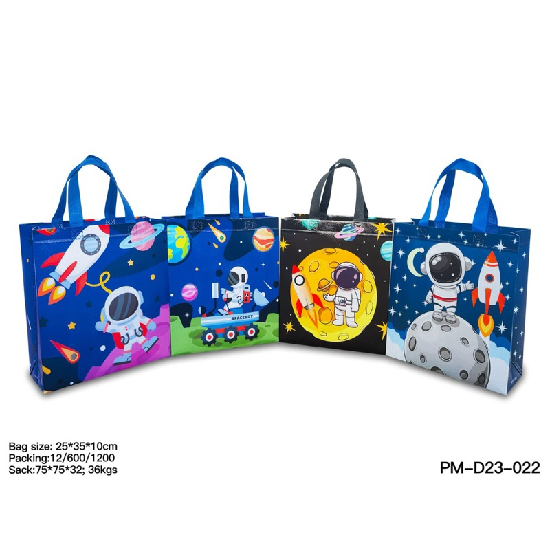 

Goodiebag ultah anak / tas ultah anak 25x35x10 (HARGA PERLUSIN) / Tas ultah / Tas press ultah / Goodiebag ultah / Tas Kado