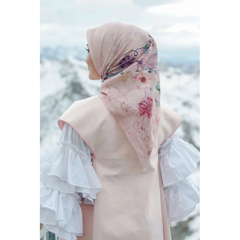 Buttonscarves Nada Voile Square XL - Fis