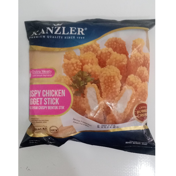 

Kanzler Crispy Chicken Nugget Stick 450gr
