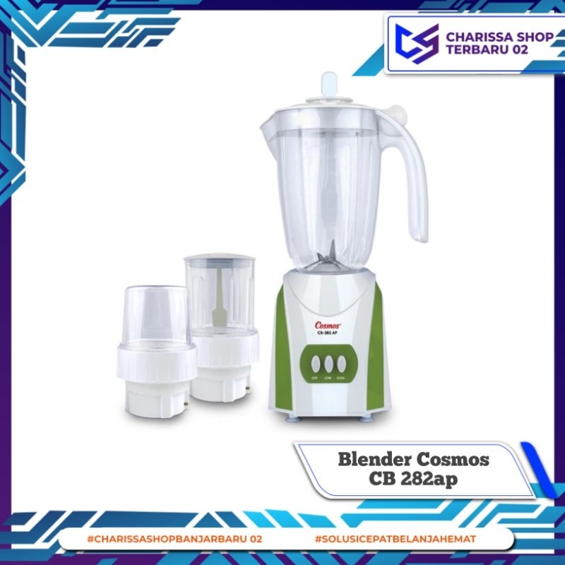 Blender Cosmos CB 282ap / Cosmos Blender Kapasitas 2L / Chopper Cosmos